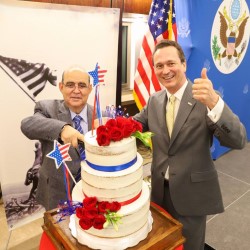 Celebran En Consulado De Eu El Aniversario De Su Independencia