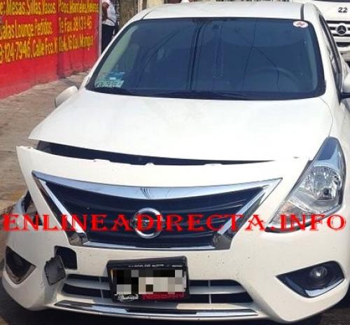 Accidente vial sobre carretera a Reynosa deja solo daños