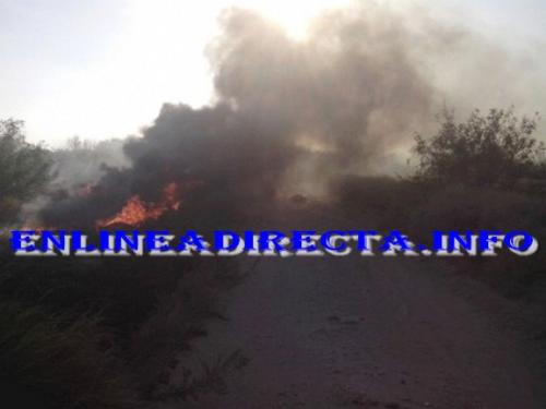 Bomberos acuden a conato de incendio en vivienda