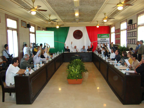 Tampico pide 20 mdp como adelanto de participaciones de 2010