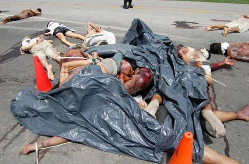 Aparecen 15 personas muertas en la carretera a San Fernando