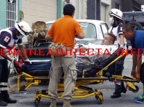 Empleado de gasera recibió flamazo y queda lesionado