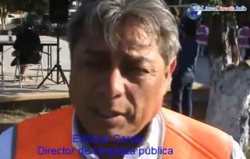 Sector educativo especial reconoce labor de empeados de limpieza pública