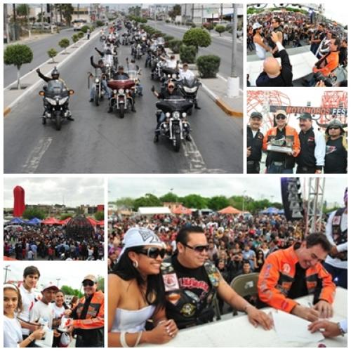 Encabeza alcalde con su Harley Davison recorrido a la Playa Bagdad con más de 800 Biker