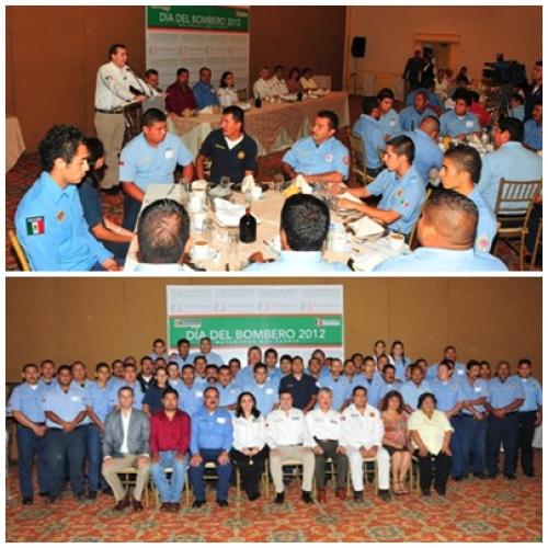 Reconoce Alfonso Sánchez labor del cuerpo de Bomberos en su Día