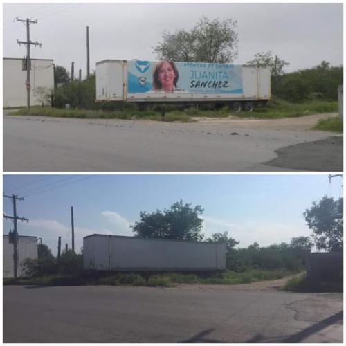 Arrecian actos desesperados, retiran propaganda de candidata albiazul por el cuarto distrito