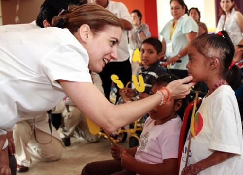 María del Pilar visita CRIT de Tamaulipas