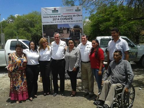 Inicio estatal del Programa de Obra 2014 CONAFE