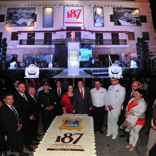 Conmemora Alfonso Sánchez el 187 aniversario de la fundación de Matamoros