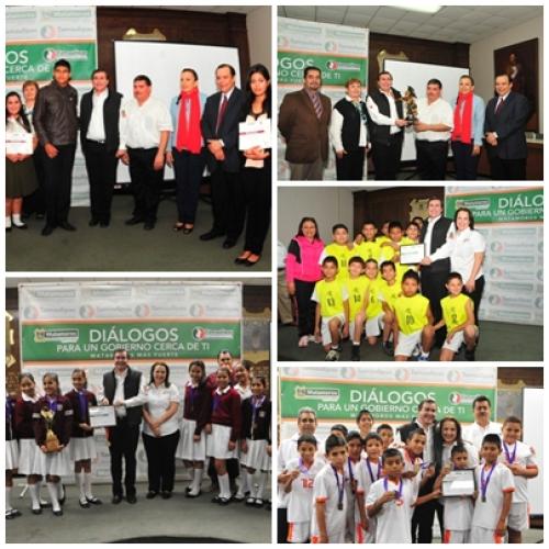 Alfonso Sánchez reconoce a destacados deportistas y a jóvenes Inversionistas