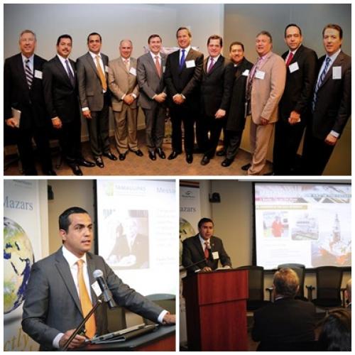 Presenta Alfonso Sánchez en Nueva York el potencial que tiene Tamaulipas y Matamoros para la inversión