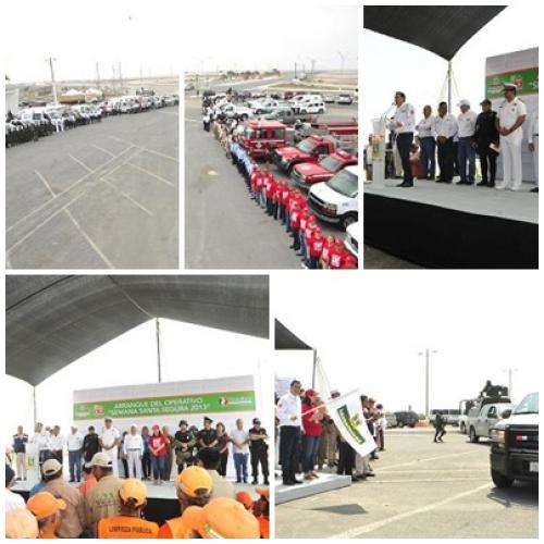 Arranqua al operativo “Semana Santa Segura” de la playa Bagdad