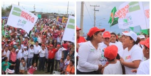 Convoca Yanín a militancia a salir a votar a temprana hora el uno de julio