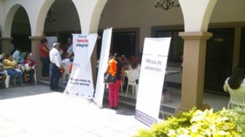 Efectúa SEDESOL Federal jornada para acercar beneficios a inscritos en programas asistenciales