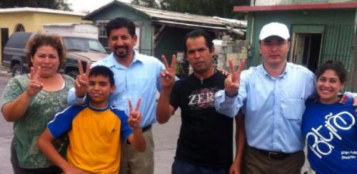 Llamativa e imponente es la campaña del candidato a diputado Juan Patiño