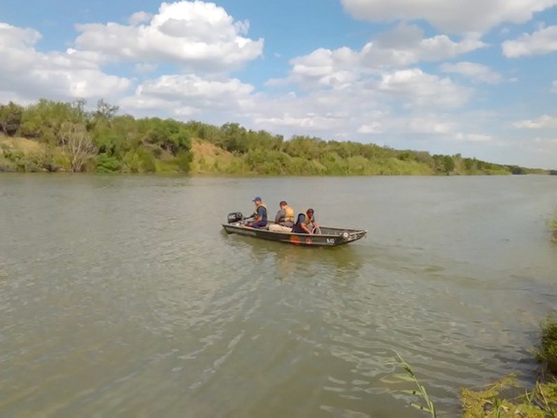 Flota cadáver sobre las aguas del canal Rodhe