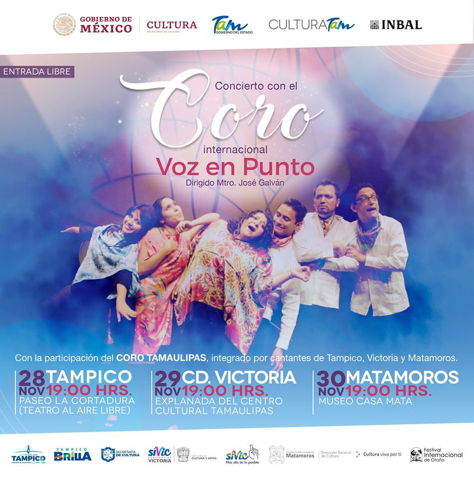 Presentan al grupo de míºsica coral œVoz en Punto