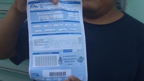 Familias del sector laguna de la Puerta piden mejorar el servicio de agua potable