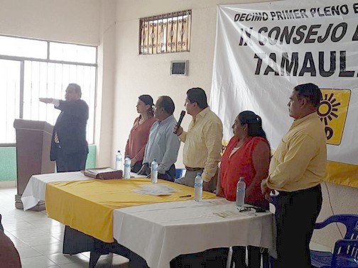 Designa PRD a Alfonso Trejo como nuevo dirigente en Tamaulipas