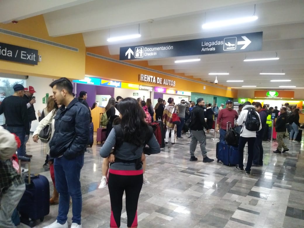 Por presunto mantenimiento a aeronave cancelan vuelo de AeroMéxico