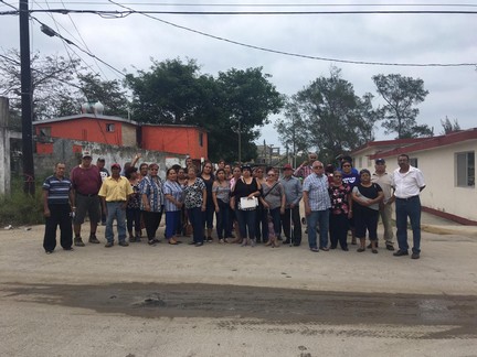 Protestan por falta de drenaje