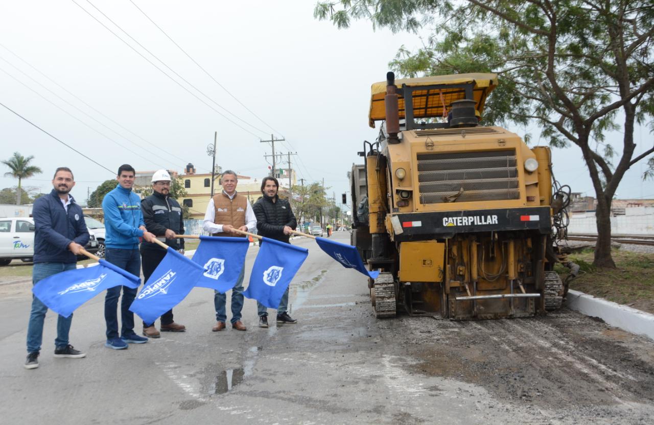 Inicia Chucho Nader Reencarpetado en Importante Vialidad de la Morelos