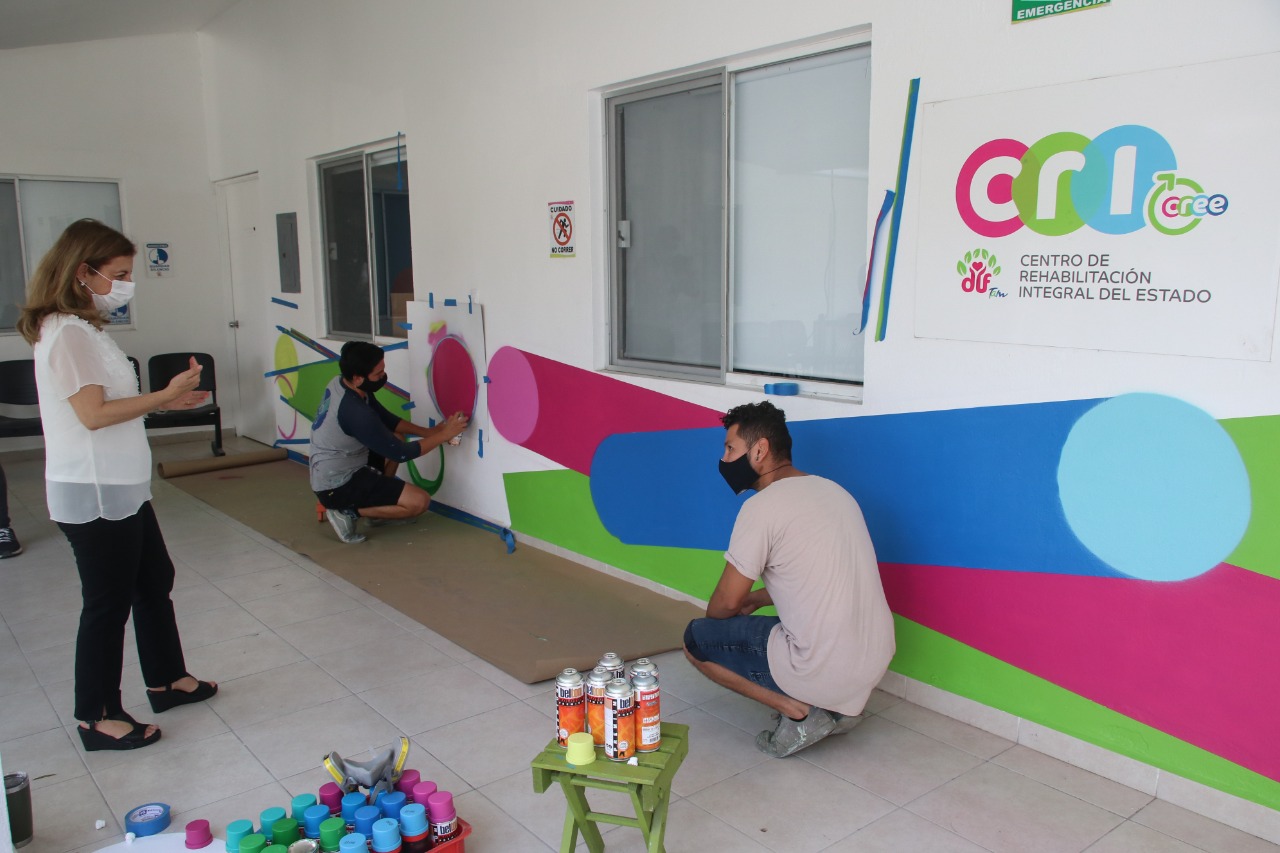 Continíºan los Trabajos de Rehabilitación del CRI en Tampico