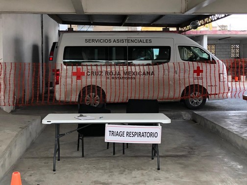 Acude Cruz Roja a 15 llamados por Covid-19