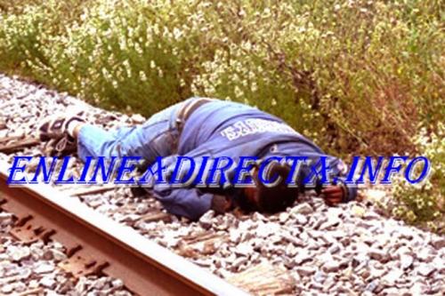 Le cercena la cabeza locomotora a sujeto