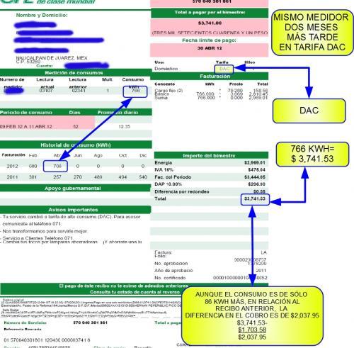 Tarifa DAC cinco veces más cara