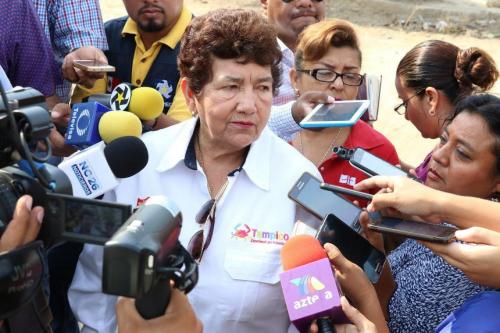 Continua gobierno de Tampico supervisando la construcción de los nuevos mercados