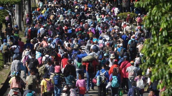 Avanza primera caravana su destino sería Matamoros o Reynosa