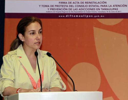 Reinstala María del Pilar el Comité para Prevención de las Adicciones