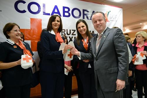 PARTICIPA GOBIERNO MUNICIPAL CON DONATIVO EN COLECTA NACIONAL DE CRUZ ROJA