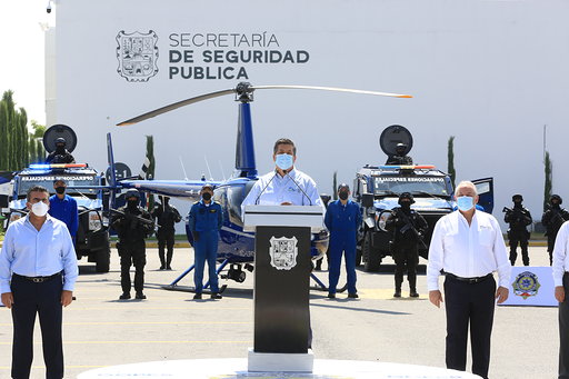 En Tamaulipas es presentado el Grupo de Operaciones Especiales de Seguridad Píºblica