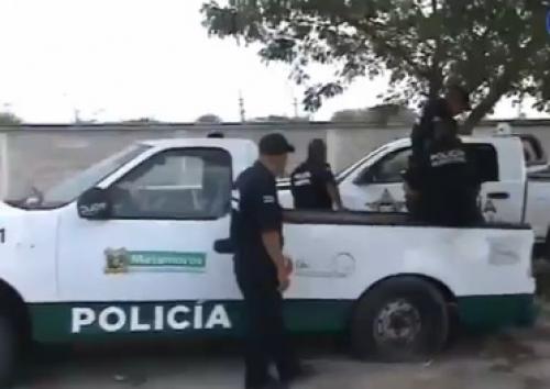 Concentran a polícias preventivos en Matamoros