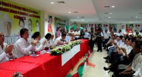 Se reúnen priístas con trabajadores de maquila