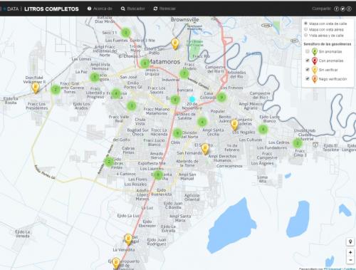 Desconocen APP que cuenta litros que entran al tanque de gasolina