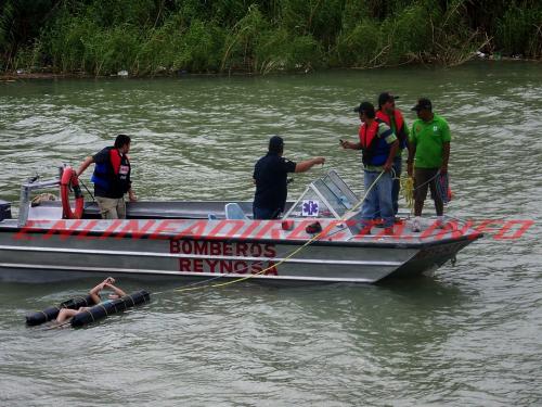 Sin identificar ahogado que fue encontrado en el rio bravo