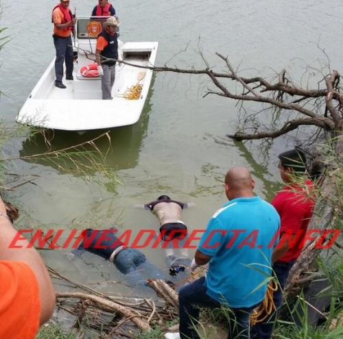 Sin identificar ahogados en el rio Bravo