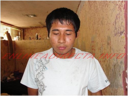 Sorprendido cuando estaban robando un monoblock