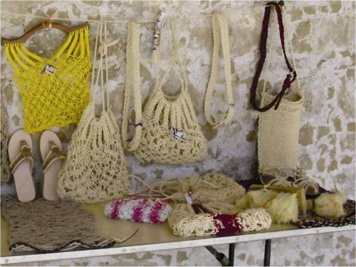 Taller de hilado y tejido de ixtle