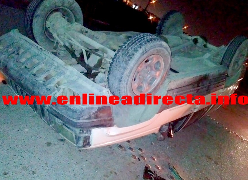 Vuelca unidad en el œNuevo Viaducto de la Muerte