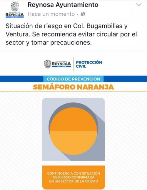 Ayuntamiento de Reynosa informa sobre SDR