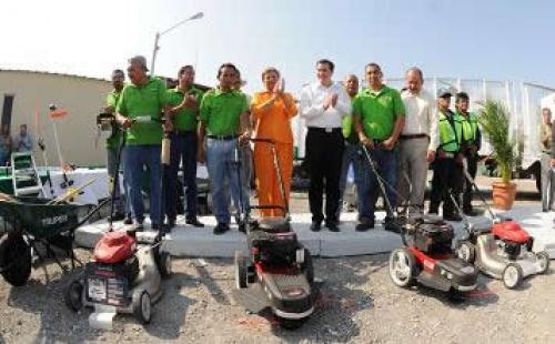 Destina alcalde más de 3 millones y medio a Parques y jardines