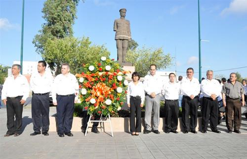 Recuerdan autoridades municipales a Álvaro Obregón