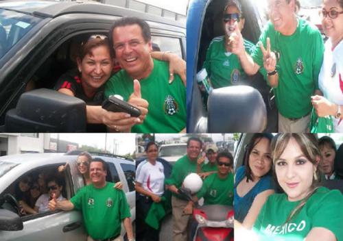 Dr. Roberto, festejo triunfo de México ante Francia