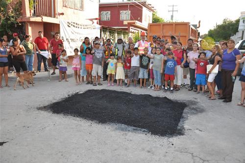 Llega Campaña Intensiva de Bacheo a la Palacios