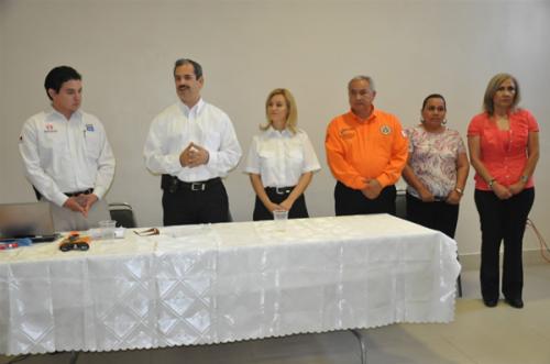 Imparten curso a elementos de Bomberos y PC