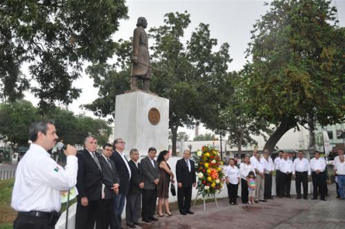 Conmemoran bicentenario luctuoso del Padre de la Patria